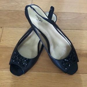 Brand New East 5th Flex Black Dress Shoes